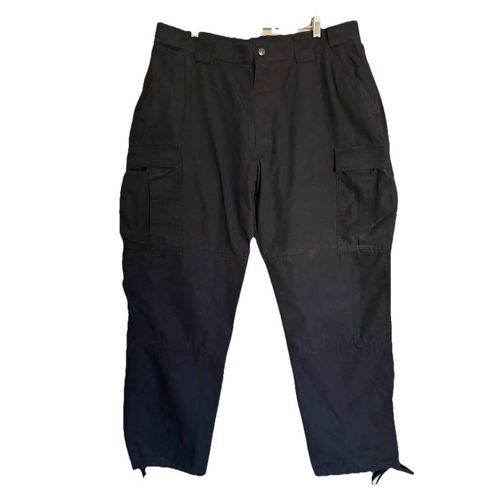 5.11 Tactical Pants Mens XL 38x30.5" Dark‎ Navy Blue Cargo Flex Ripstop Utility